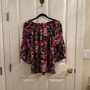Floral Off-Shoulder Blouse